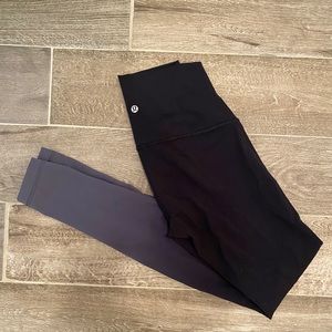 Lululemon Wunder Under Hi Rise Ombré